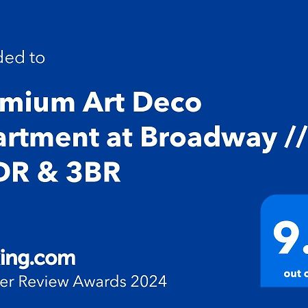 Premium Art Deco Apartment At Broadway // 4Bdr & 3Br Budapest Luaran gambar